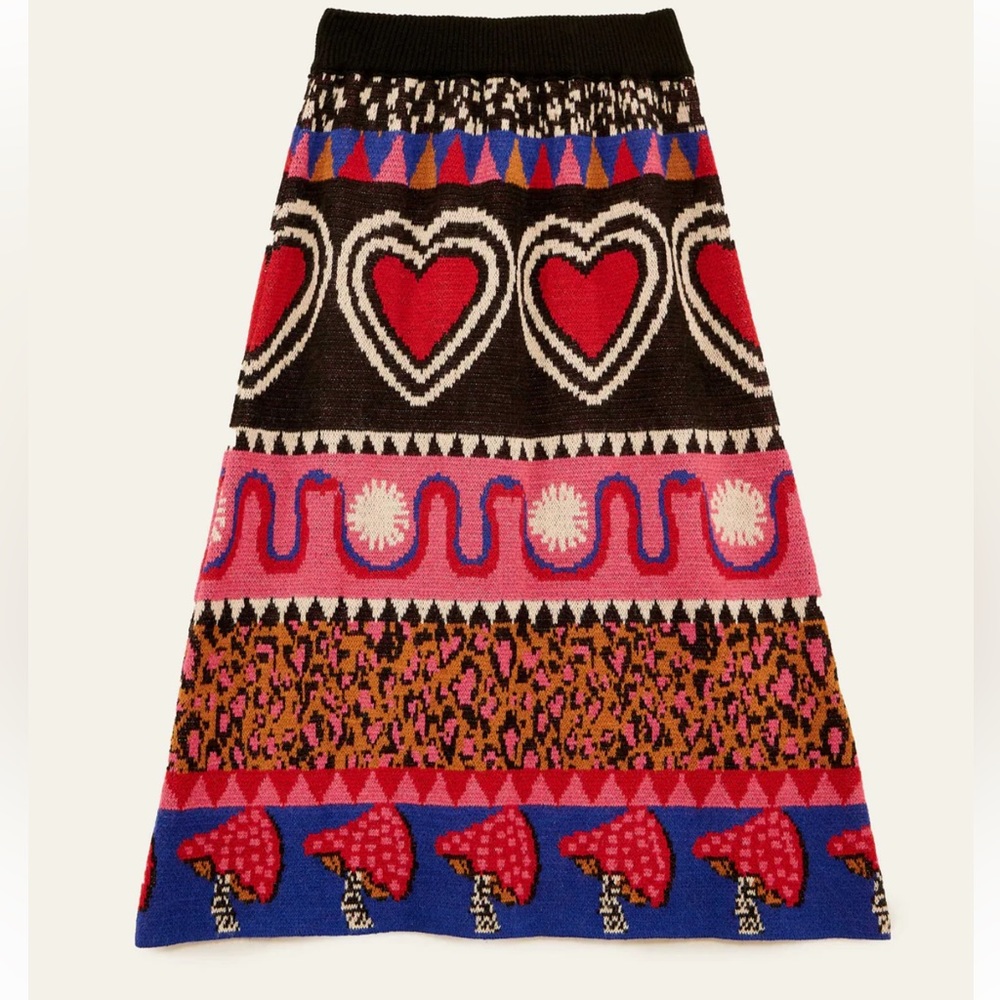 Farm Rio Sweater Skirt